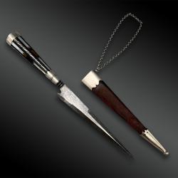 STYLET Corse nacre et &eacute;caille - France - XIX&egrave;me si&egrave;cle