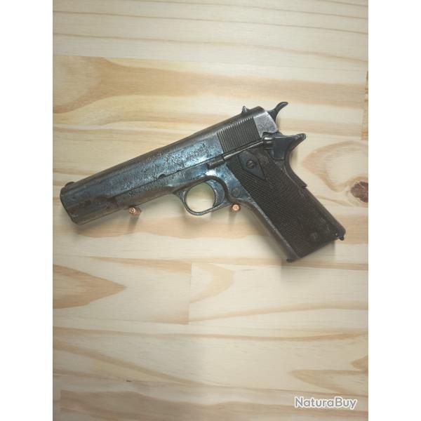 Pistolet Colt M1911 r�glementaire US d�but 1918