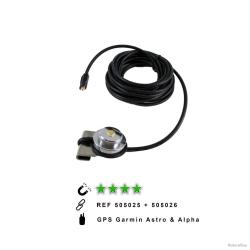 Support d'Antenne Black Edition 4x4 RoG - C&acirc;ble 3,5 m GPS Chasse