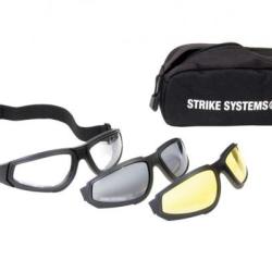 Kit lunettes tactiques ASG avec 3 verres