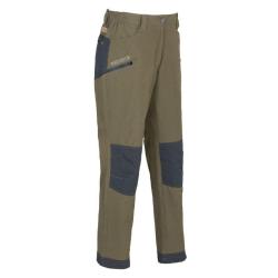 Pantalon Savane Hyperstretch Femme renforc&eacute; kaki PERCUSSION-48