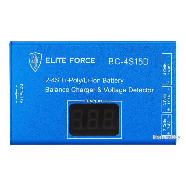 Chargeur pour Batterie LiPo 7,4 � 14,8 V 2-4S Elite Force