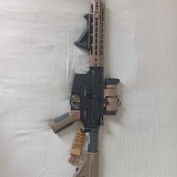 M4  AM-013 tan ares AEG avec MOSFET + Upgrade