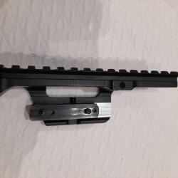 Support rail lunette pour carabine BSA MARK II