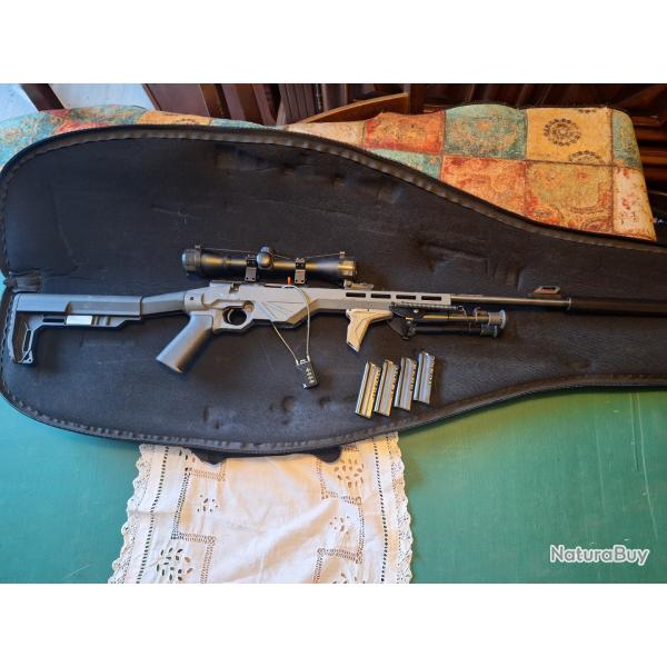 Carabine et 4 chargeurs Citadel TRAKR 22lr