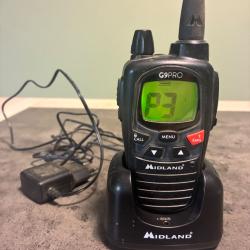 Midland g9 pro + chargeur