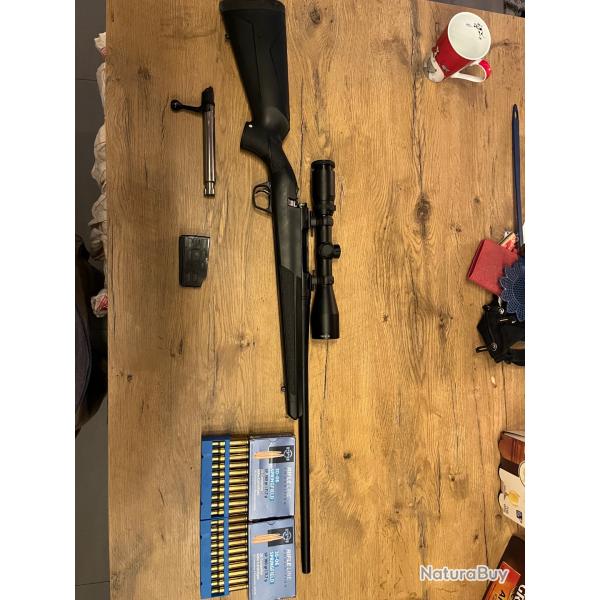 WINCHESTER XPR 1� avec lunettes + 2 boite de balle