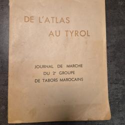 Rare - Journal de marche du 2e GTM : De l'Atlas au Tyrol (1946) - COMPLET