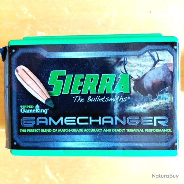 91 Ogives SIERRA Calibre 30 Tipped Gameking 165 grains