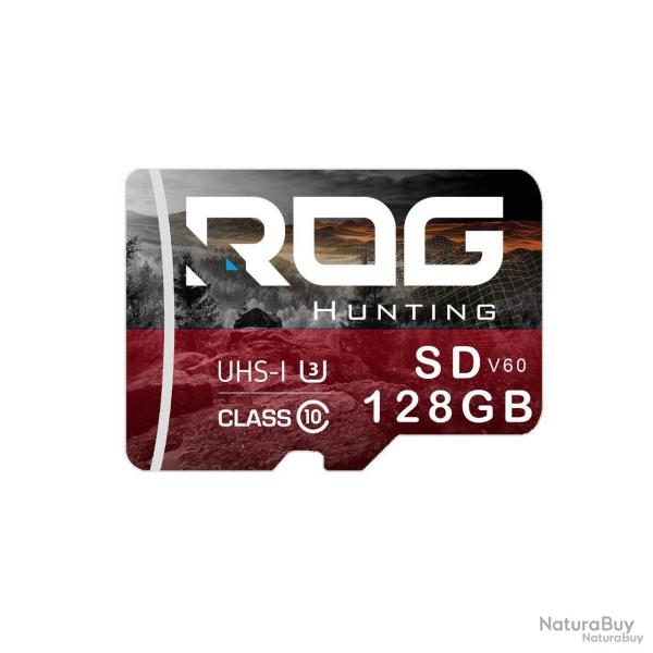 Carte Micro SD 128 Go RoG pour Cam�ra de Chasse 4G - Full HD
