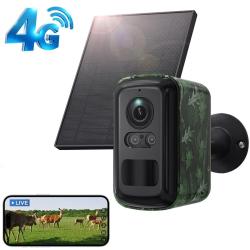 Pi&egrave;ge Photo Solaire Autonomous 4G LTE 4MP Vision Nocturne Invisible