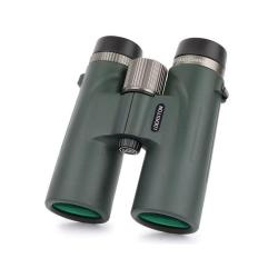 Jumelles 12x42 HD Prisme BAK4 &Eacute;tanches Vertes Observation Randonn&eacute;e Chasse Tactique