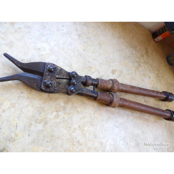 Pince coupante cisaille coupe barbel�s ww2 seconde guerre mod�le Allemand
