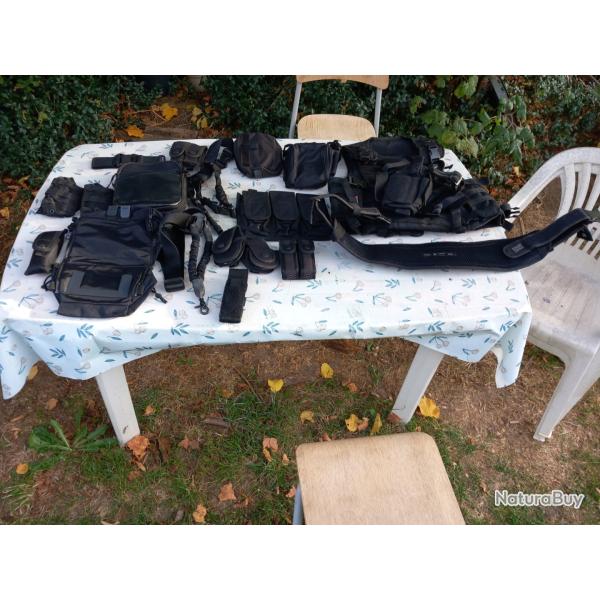 Lot tactiques pochette molle gilet Tactique MOLLE ceinture