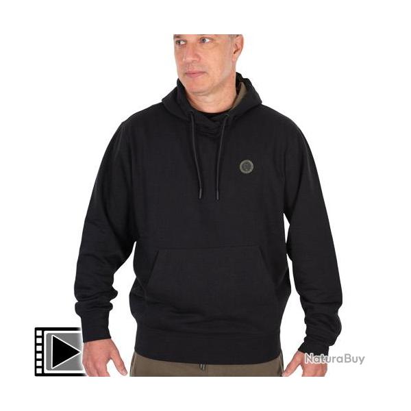 Sweat Fox Collection Pullover Hoody Black L