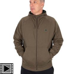 Sweat Zipp&eacute; Fox Collection Zipped Hoody Green L