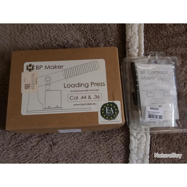 PRESSE BP MAKER ET KIT CARTOUCHE PAPIER CAL 44.