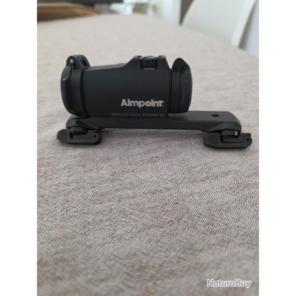 Aimpoint micro H2 + montage SUM Sauer 404