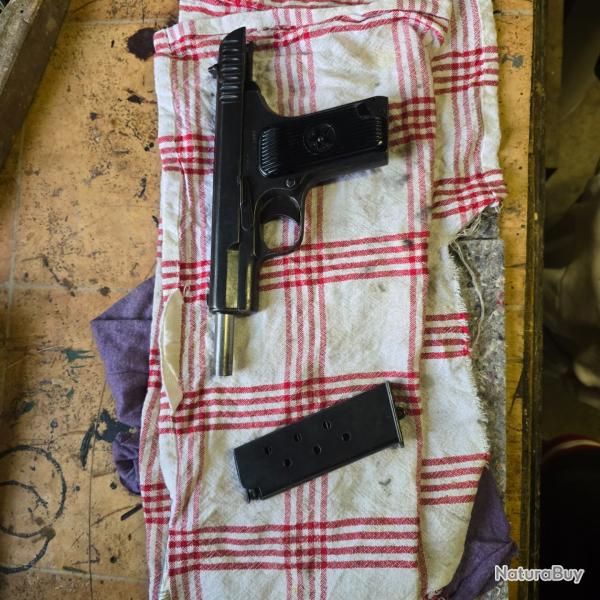 Pistolet semi-auto Tokarev TT-30 1935 Cal 7.62X25T