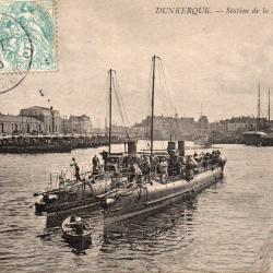 Carte Postale Dunkerque Station de la D&eacute;fense Mobile -N&deg;8673