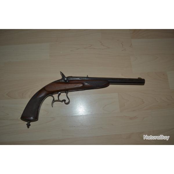 pistolet de salon mariette cal 9mm percuteur flottant canon sign�