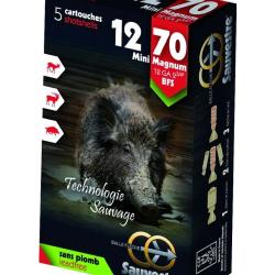 Balles Fl&egrave;ches BFS Sauvestre Calibre12/70 Mini Magnum Sans Plomb