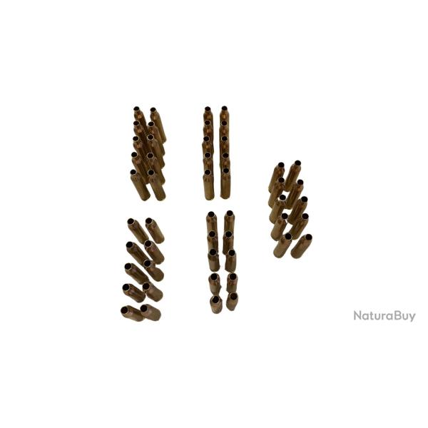 50 �tuis neufs calibre 7 mm Rem Mag - Lot de douilles en laiton