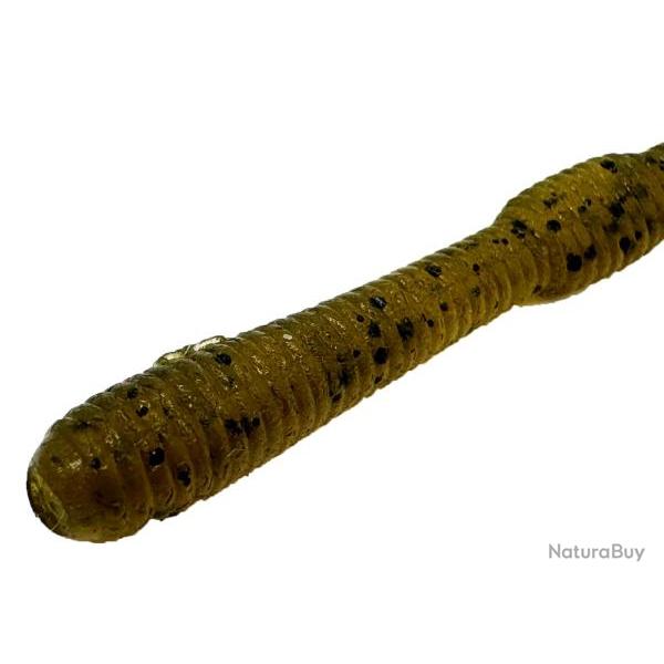 Leurre Souple DStyle Mimi King 8,8" - 22,3cm 4,5g par 5 Green Pumpkin Pepper 22,3cm