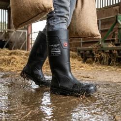 Bottes de s&eacute;curit&eacute; Dunlop TerraPro Purofort noires S5 41