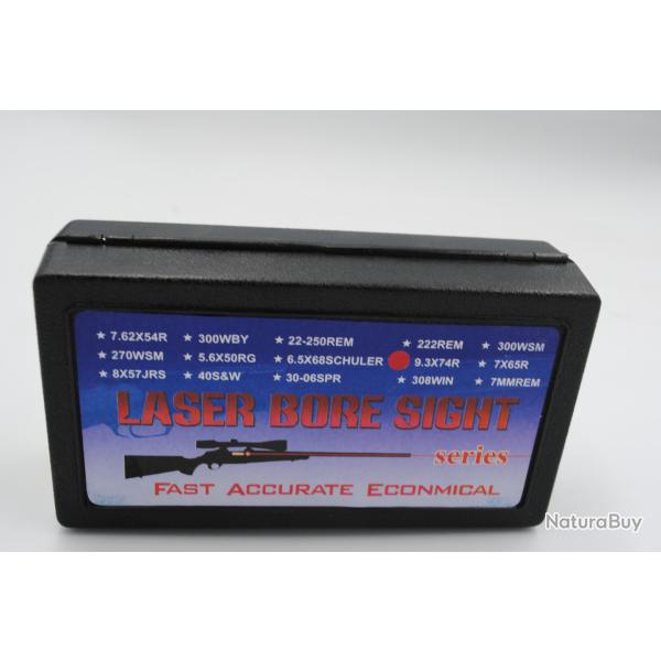 Balle de r�glage Laser Bore Sight Cartouche Red Dot Calibre 9,3X74R
