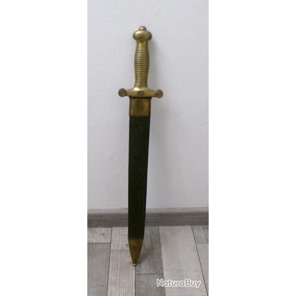 glaive m31 avec fourreau cuir klingenthal