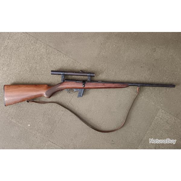 CARABINE WALTHER MODEL 1 "BOLT ACTION AUTOMATIC" CAL. 22LR