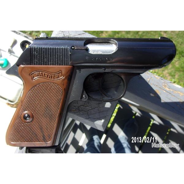 Walther PPK calibre 7x65 Browning - 1972 - Tr�s bel �tat