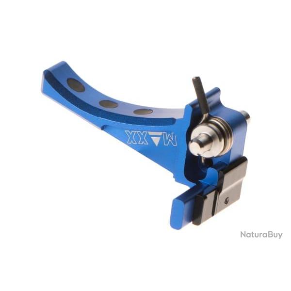 Maxx Model CNC Aluminum Advanced Speed Trigger for EVO-3 Style D - Blue - Ref 12383670000