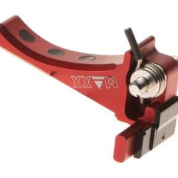 Maxx Model CNC Aluminum Advanced Speed Trigger for EVO-3 Style D - Red - Ref 12383603500