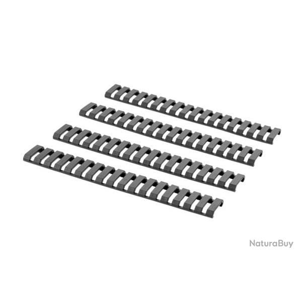 G&G Ladder Rail Protector Set 4pcs - Black - Ref 10340406000
