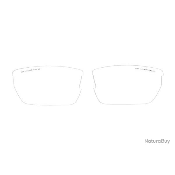 Wiley X WX Valor 2.5 Lens Set - Clear - Ref 12251461300