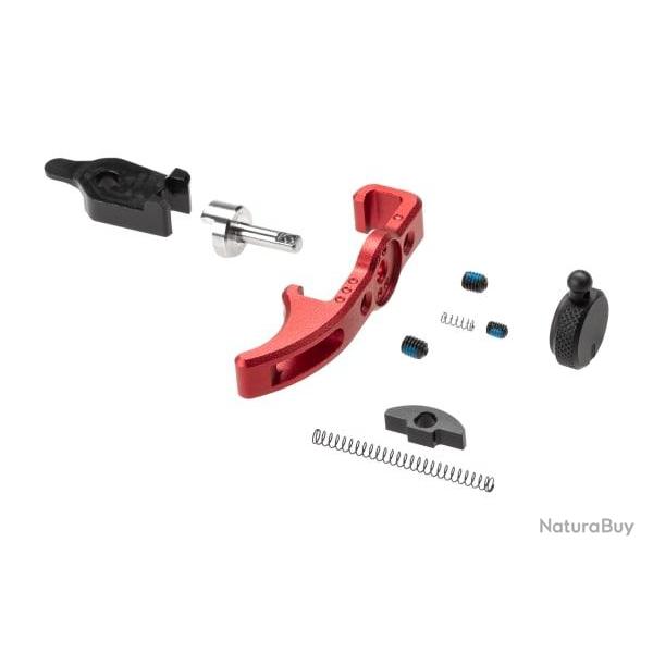 TTI Airsoft Extended Charging Handle with Selector Switch for AAP01 - Red - Ref 11331103500