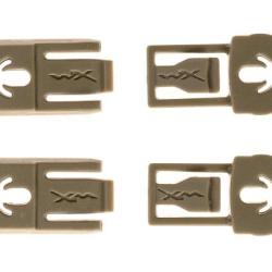 Wiley X RAS - ARC Rail Clip And Bar - Tan - Ref 12619632800