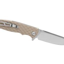 Bestech Knives Grampus G10 Linerlock Folder - Beige - Ref 11291300300