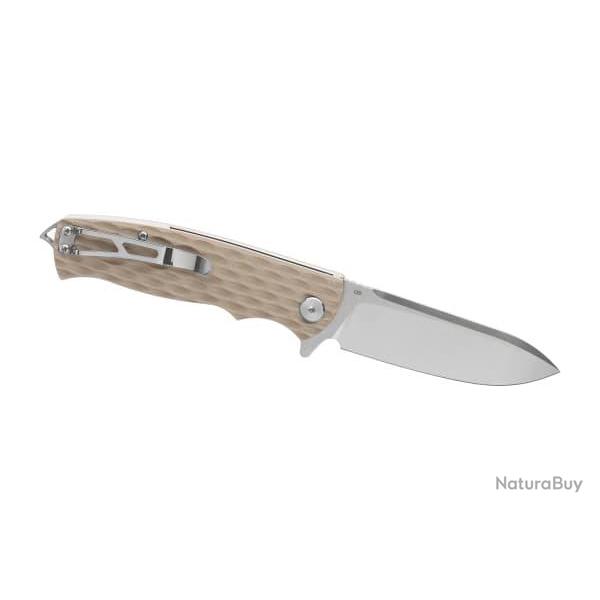 Bestech Knives Grampus G10 Linerlock Folder - Beige - Ref 11291300300