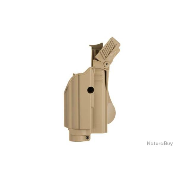 IMI Defense Level 2 Light / Laser Holster for Glock G17 - Tan - Ref 10436432800