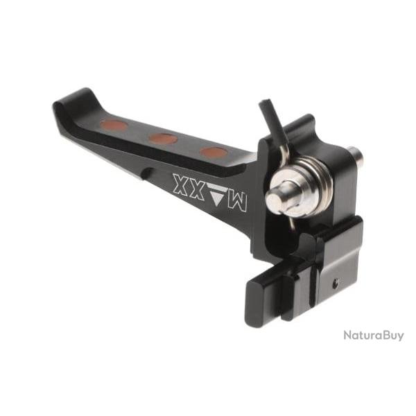 Maxx Model CNC Aluminum Advanced Speed Trigger for EVO-3 Style E - Black - Ref 12383706000