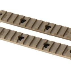 Amoeba 5 Inch M-LOK Plastic Rail 2-Pack - Dark Earth - Ref 10833830900