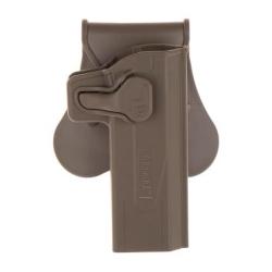 Amomax Paddle Holster f&uuml;r WE / KJW / TM Hi-Capa - Dark Earth - Ref 10930230900