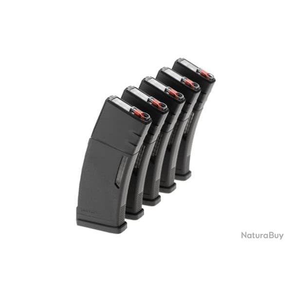Krytac Magazine M4 Midcap 150rds 5pcs - Black - Ref 10966706000