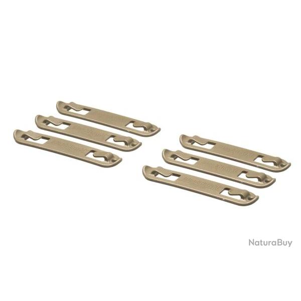 Blackhawk 3 Inch Speed Clips 6pcs - Coyote - Ref 10375930100