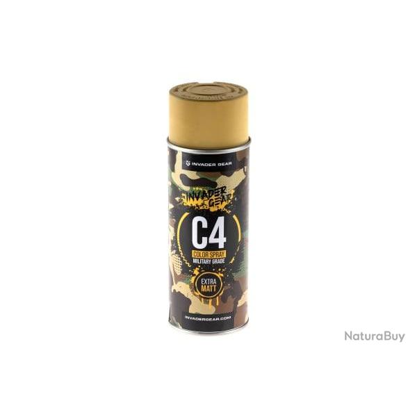 Invader Gear C4 Mil Grade Color Spray - RAL1002 - Ref 12611135400