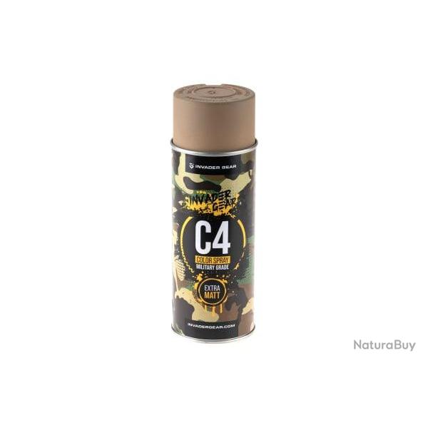 Invader Gear C4 Mil Grade Color Spray - RAL8031 - Ref 12611135700