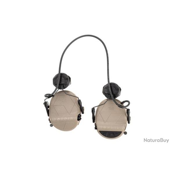 Sordin Supreme T2 ARC Helmet Memory Foam - Tan Taille unique - Ref 12570432801